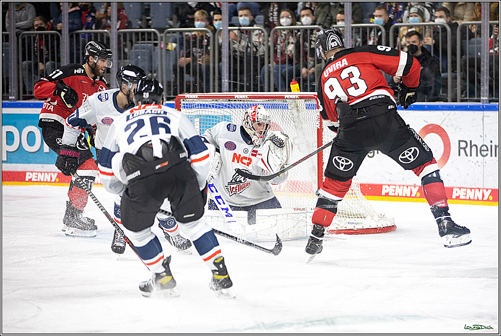 PENNY DEL; Koelner Haie- Nuernberg Ice Tigers; Koeln, 03.12.2021
